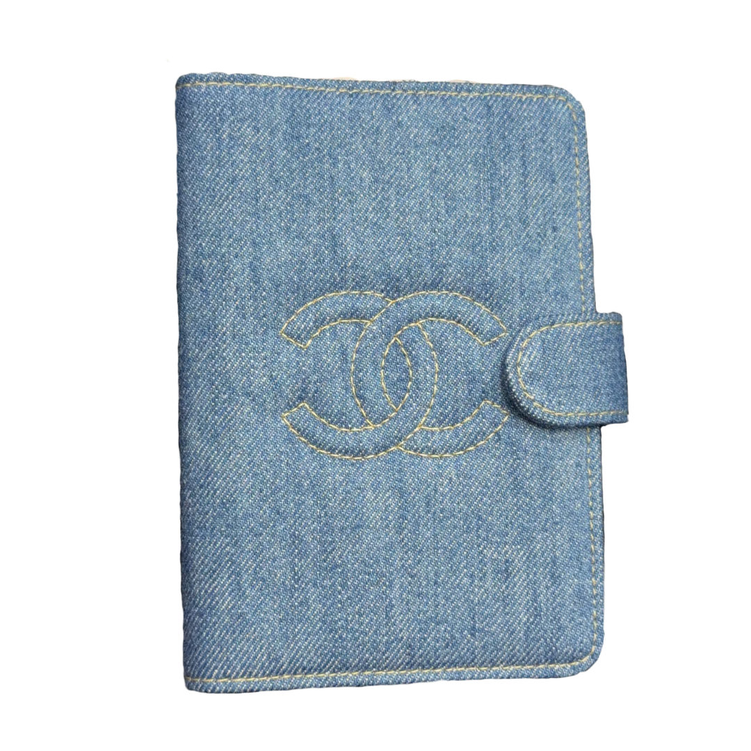 Chanel Denim Passport Holder