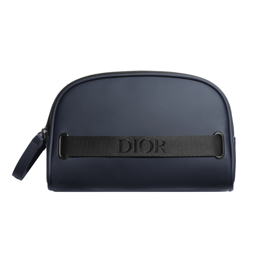 Dior Men's Navy Travel Pouch